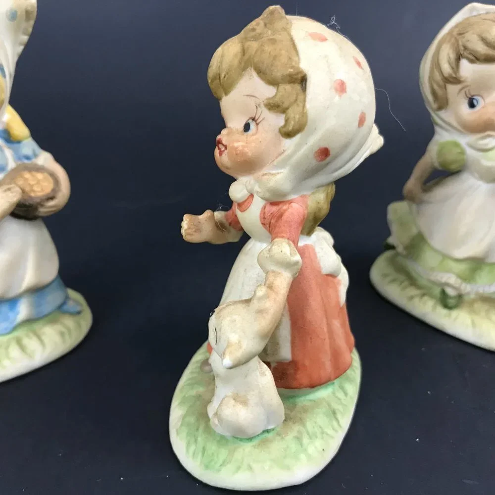 Set of 3 vintage Homco Kids figurines